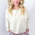 Night Sky Knit Back Star Washed Terry Knit Long Sleeve Pullover Top in 3 Colors - Boujee Boutique 
