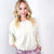 Night Sky Knit Back Star Washed Terry Knit Long Sleeve Pullover Top in 3 Colors - Boujee Boutique 