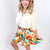 They Can't Help but Stare Floral Tiered Mini Skort - Boujee Boutique 