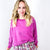 Night Sky Knit Back Star Washed Terry Knit Long Sleeve Pullover Top in 3 Colors - Boujee Boutique 