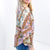Show and Tell Mixed Print Peasant Long Sleeve Blouse - Boujee Boutique 