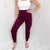 Burgundy Butter Soft Legging Cargo Jogger - Boujee Boutique 