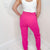 Hot Pink Butter Soft Legging Cargo Jogger - Boujee Boutique 