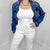 Judy Blue Distressed Classic Denim Jacket - Boujee Boutique 