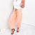 POL Peach Jam Embroidered Floral Joggers - Boujee Boutique 