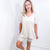Sandy Beach Creamy Soft V Neckline Biker Short Set - Boujee Boutique 