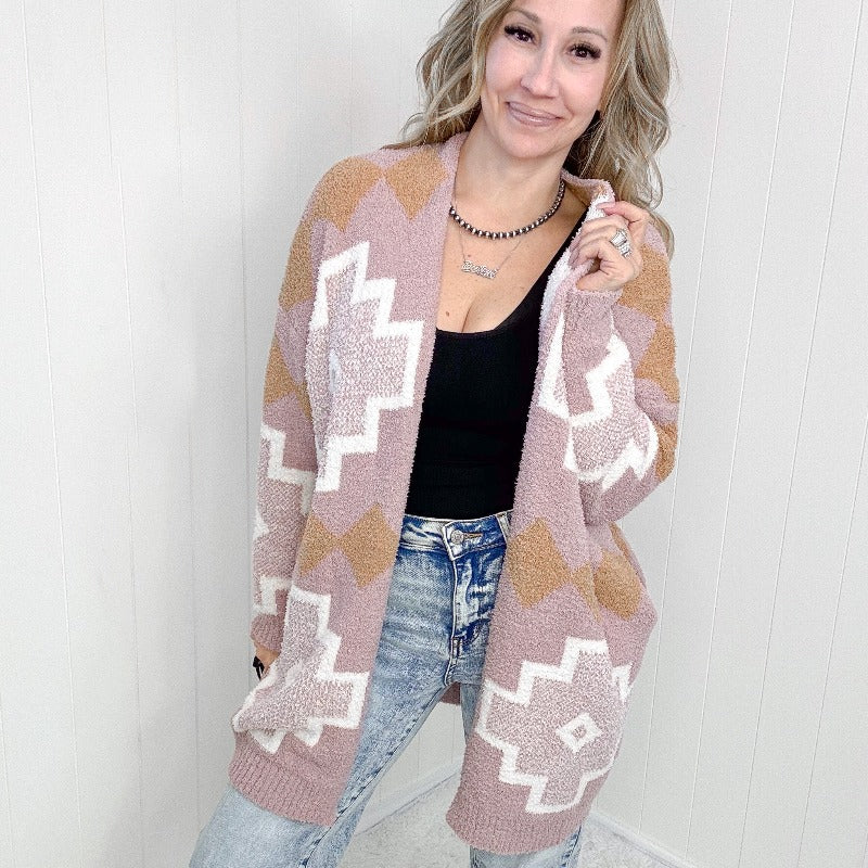 Blakeley Taos Soft Long Open Front Cardigan - Boujee Boutique 