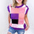 BiBi Color Block Round Neck Sweater Vest - Boujee Boutique 