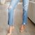 Judy Blue Nora High Waist Rigid Magic Destroy Slim Straight Jeans - Boujee Boutique 