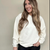 Oversized Luxe Soft Corded Crewneck Pullover in 2 Colors