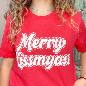 Merry Kissmy Graphic Tee - Boujee Boutique 