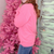 Neon Pink Christmas Tree Sweatshirt - Boujee Boutique 