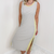 Sleeveless Multi Striped Bodycon Midi Dress - Boujee Boutique 