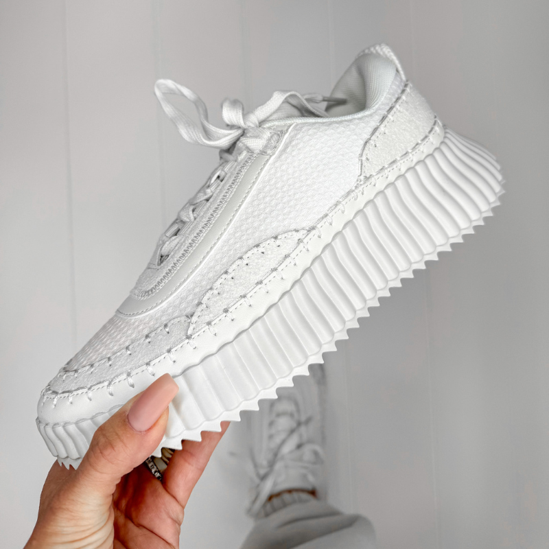 Corky's The Adventure Sneakers in White - Boujee Boutique 