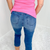 Judy Blue Sweet Summer High Waist Cooling Denim Pull On Capri Jeans - Boujee Boutique 