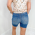 Judy Blue Sunnie Tummy Control Double Button Bermuda Shorts - Boujee Boutique 