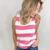 Striped Sweater Knit Tank Top in 2 Colors - Boujee Boutique 