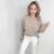 Feels Right Beige Oversized Boxy Long Sleeve Top - Boujee Boutique 
