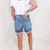 Judy Blue Kari High Rise Rigid Magic Button Fly Cutoff Shorts - Boujee Boutique 