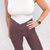 Contouring Curves Ribbed V Waist Flared Leggings in 2 Colors - Boujee Boutique 