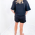 Midnight Luxe Black Soft Touch Pull On Shorts - Boujee Boutique 