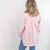 Pink Dough Textured Long Sleeve Button Up Top - Boujee Boutique 