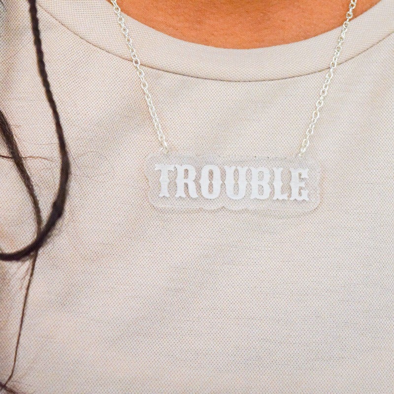 Inspiring Clear Long Necklaces - Boujee Boutique 