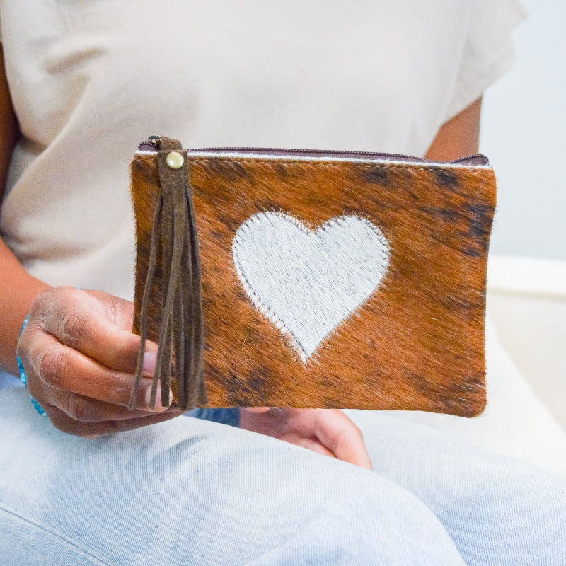 Genuine Leather Tassel Wallet - Boujee Boutique 