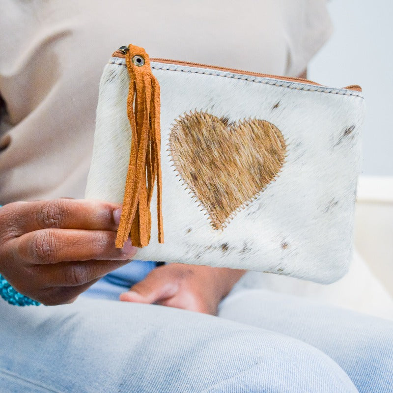 Genuine Leather Tassel Wallet - Boujee Boutique 