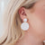 Falling Petals Earrings in Cream - Boujee Boutique 
