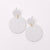 Falling Petals Earrings in Cream - Boujee Boutique 