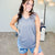 Athletic V Neck Tank Top - Boujee Boutique 
