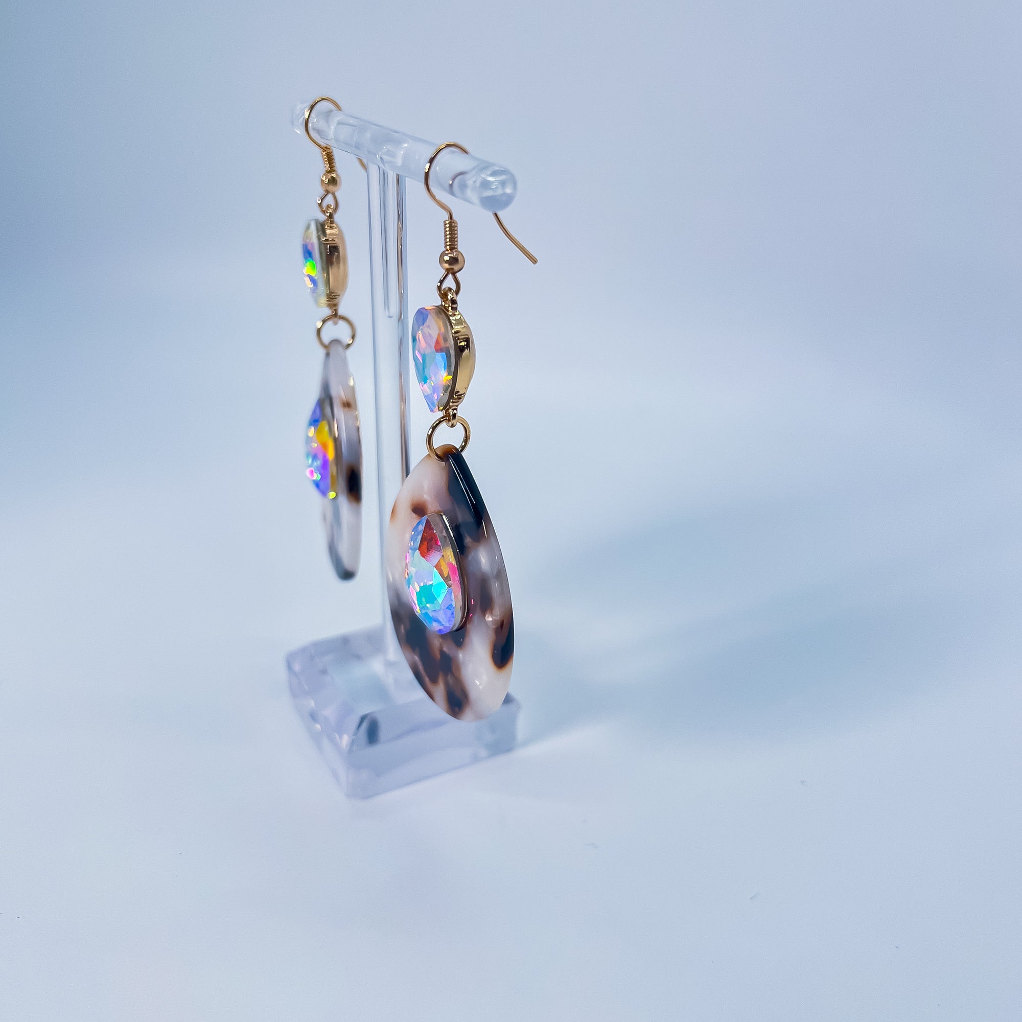 Waterfall Crystal Drop Earrings - Boujee Boutique 