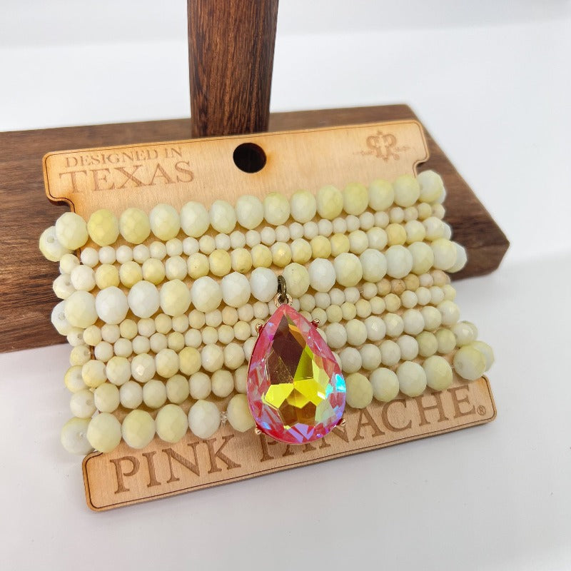 Pink Panache Stacking Bracelet Set - Boujee Boutique 