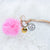 Love You More Pom Keyring - Boujee Boutique 