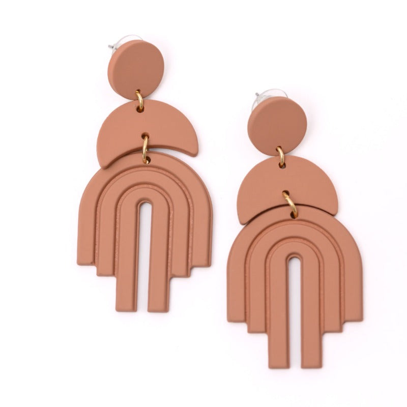 This Promise Earrings in Brown - Boujee Boutique 