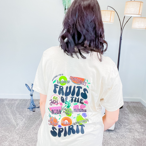 Fruits of the Spirit Soft Cream Graphic Tee - Boujee Boutique 