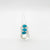 Turquoise Sterling Silver Adjustable Ring - Boujee Boutique