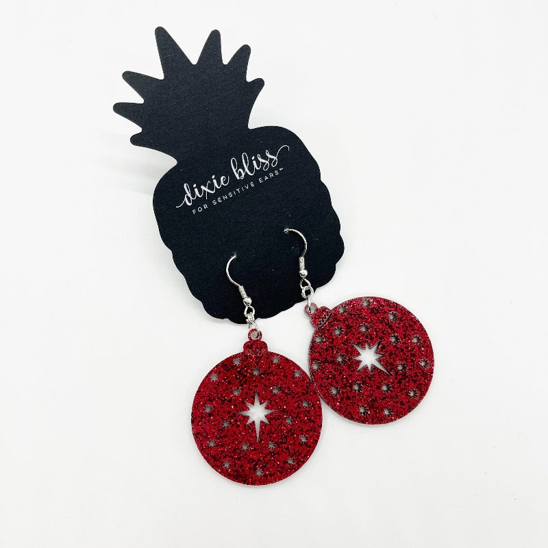 Dixie Bliss Ruby Ornament Earrings - Boujee Boutique 