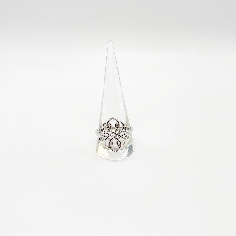Sterling Silver Unique Celtic Ring - Boujee Boutique